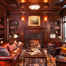 office fireplace