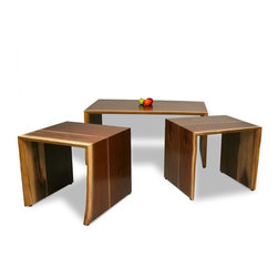 Walnut U Side Tables - Side Tables And End Tables