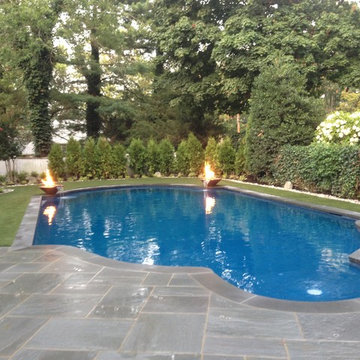 Summit NJ Custom Pool, Spa, Patio, & Putting Green