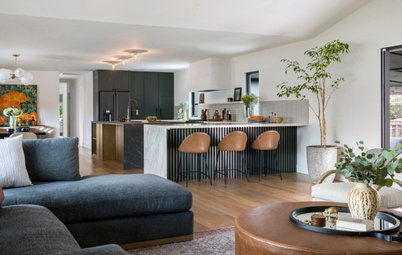Houzz Tour: A Midcentury Home With a Strong Indoor-outdoor Link