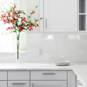 Recessed Shaker Door Style | Riverside, Greenwich New Residence