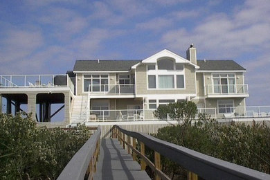 Example of a trendy exterior home design in Baltimore