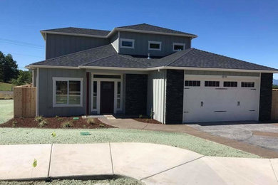 Transitional exterior home idea in Other