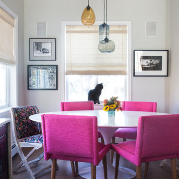Modern Colorful Kitchen Renovation