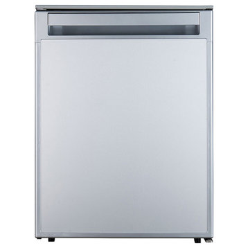 2.8 cu.ft.80L 12V/DC RV Built-in Refrigerator w/Freezer in Stainless