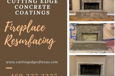 Fireplace Resurfacing