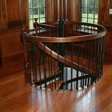 Forged Iron Spiral Stairs