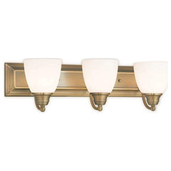 Minka Lavery 2454-695 Bishop Crossing 4 - Light Vanity in Soft Brass