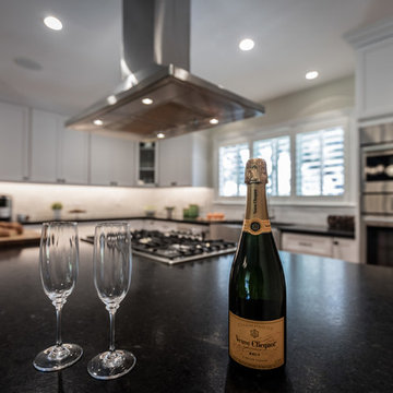 Classic Traditional White Kitchen Remodel