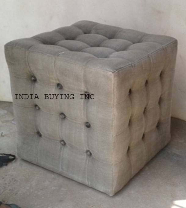Industrial leather and canvas furniture from India buying inc