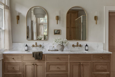 Example of a french country bathroom design in Austin