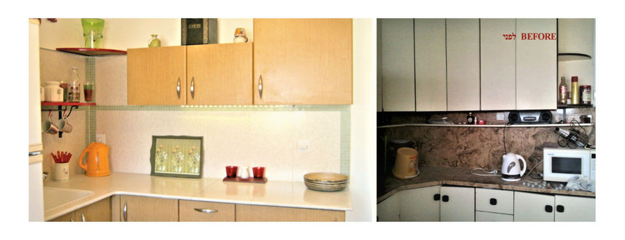 clean, modern, yad2 kitchen.