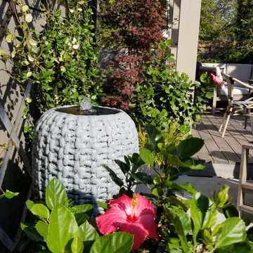From Narrow Unused Yard to Stylish Outdoor Relaxation!