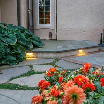 Flagstone Patios, Cook Station and Pergola