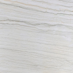 Bianco Quartzite Slab - Kitchen Countertops