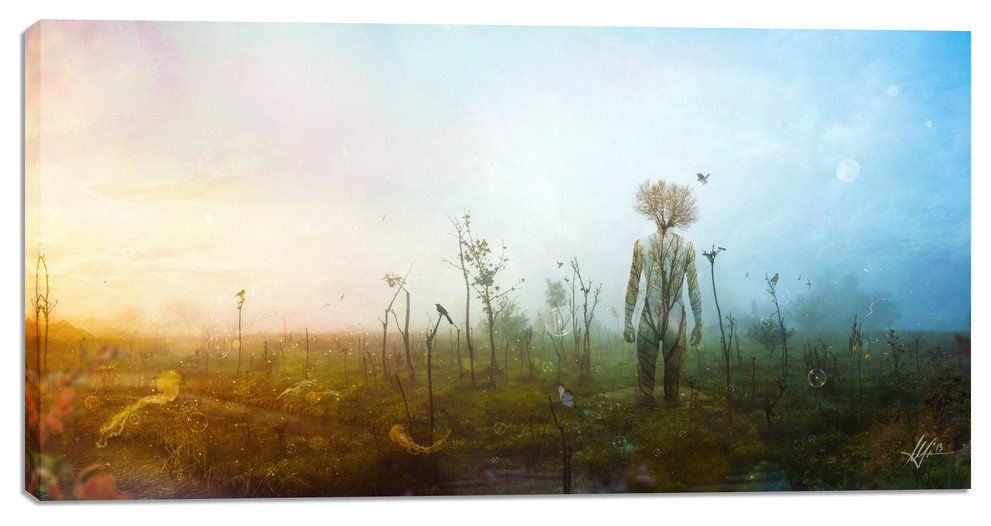 Cortesi Home A Noise Severe By Mario Sanchez Nevado Giclee Canvas Wall Art 40 X 60 Green