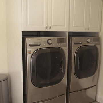 Laundry Room in Basement by DJ's Home Improvements