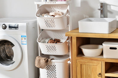 Multi-Tier Laundry Basket (With Wheels)
