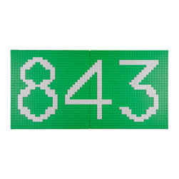 Lego | Creative House Numbers by Rusty Number - House Numbers