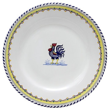 Orvieto Blue Rooster Simple Dinner Plate