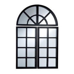 Home Decorators Collection Windowpane 3-piece Mirror Set - Wall Mirrors