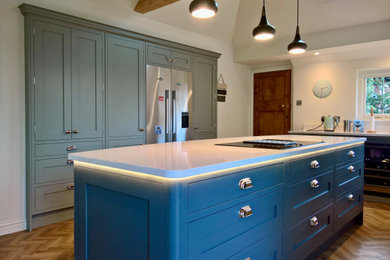 This is an example of a classic kitchen in Kent.