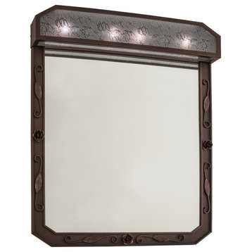 30W Arabesque Lighted Vanity Mirror