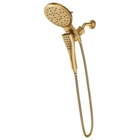 Moen 220C3EP Verso 1.75 GPM Multi Function Shower Head - Brushed Gold