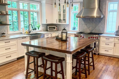 Inspiration for a transitional kitchen remodel in DC Metro