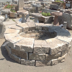 Reclaimed Granite Fire Pits - Fire Pits