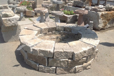Reclaimed Granite Fire Pits