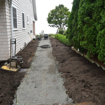 Cottage gardens on the Connecticut shoreline