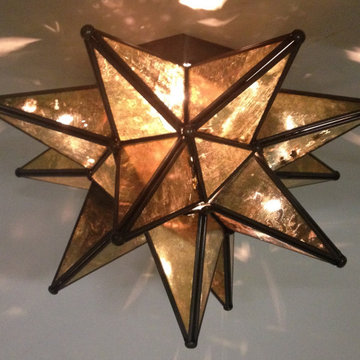 Glass Moravian Ceiling Lights