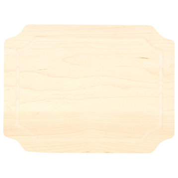 BigWood Boards Scalloped Maple Cheese Board