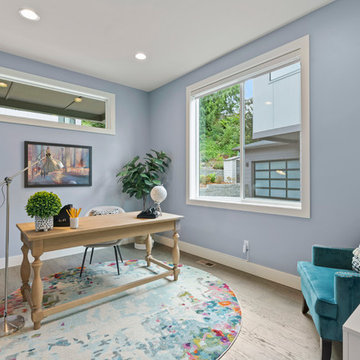 Contemporary Lake Washington Stunner