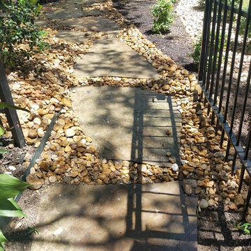 Finished Landscape in Shavano Park, San Antonio, Texas