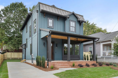 Transitional exterior home photo in Atlanta