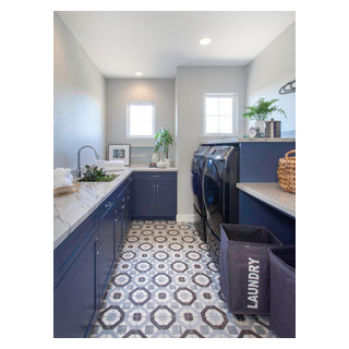 Project Bring on the Bold - Modern - Laundry Room - San Diego - by m ...