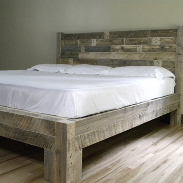 Beach Style Platform Bed -King Size