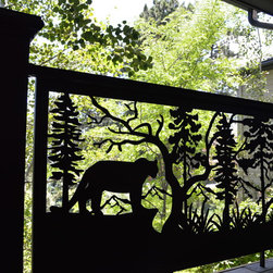 Evergreen CO Home Deck remodeling product w/Artistic Railing by NatureRails - Outdoor Products