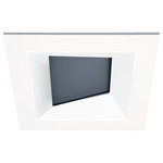 WAC Lighting - Oculux Architectural 3.5" LED Square Wall Wash Trim, White - Oculux Architectural is an upgrade to the Oculux recessed downlight, offering an increased variety of specification options. Featuring an 30 Deg Adjustable LED light engine with greater CCT selections along with Round and Square invisible trim and pinhole options. Oculux Architectural includes a single SKU selection for IC-Rated Airtight New Construction Housing with LED Light Engine along with a variety of trim options to select from. Energy Star Rated and CEC Title 24 Compliant with wet location listing means that Oculux can be installed in a broad range of applications. 35 Degree visual cutoff provides superb glare reduction.