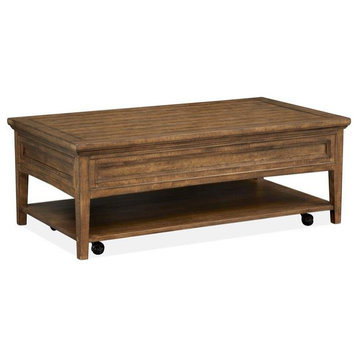 Magnussen T4398 Bay Creek Rectangular Cocktail Table w/Casters