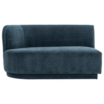 Yoon 2 Seat Sofa Left Nightshade Blue