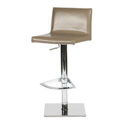 Gina Swivel Hydraulic Stool | Cappuccino - Bar Stools And Counter Stools