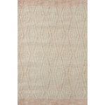 Loloi - Loloi Kenzie KNZ-01 Contemporary Hand Woven Area Rug, Blush, 9'-3" x 13' - Expertly hand-woven by skilled artisans in India, the Kenzie Collection provides a mix of tonal and contrasting geometric designs. Whether you're looking for a timeless foundation or a bold statement, Kenzie has you covered.