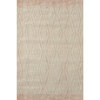 Loloi Kenzie KNZ-01 Contemporary Hand Woven Area Rug, Blush, 9'-3" x 13'