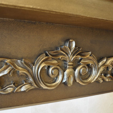 Check it out! Faux Finishing in Progress
