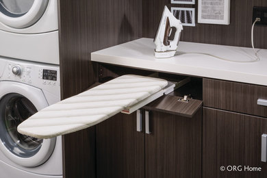 Inspiration for a laundry room remodel in Chicago