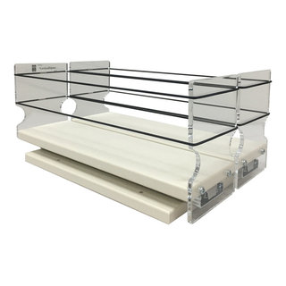 33x1x11 Spice Rack Drawer - Cream