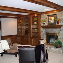 ! Mantel fireplace